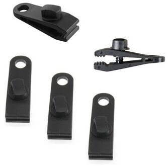 Benson Zeilklemmen - 4x - kunststof - zeilclips voor afdekzeilen