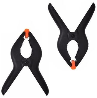 Benson Zeilklemmen - 4x stuks - 11 cm - lijmklemmen - marktklem