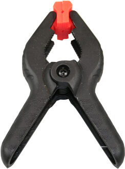 Benson Zeilklemmen/veerklemmen - 1x - kunststof - 10 cm - lijmklemmen met gekartelde kaken