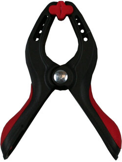 Benson Zeilklemmen/veerklemmen - 1x - kunststof - 10 cm - profi lijmklemmen met rubber heft
