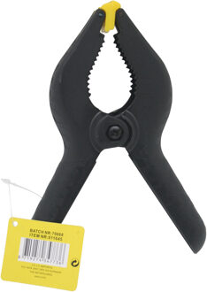 Benson Zeilklemmen/veerklemmen - 1x - kunststof - 15 cm - lijmklemmen met gekartelde kaken