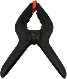 Benson Zeilklemmen/veerklemmen - 1x - kunststof - 22 cm - lijmklemmen met gekartelde kaken