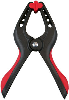 Benson Zeilklemmen/veerklemmen - 1x - kunststof - 22 cm - profi lijmklemmen met rubber heft