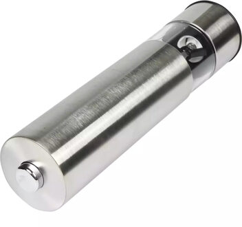 Benson Zout- of pepermolen elektrische - LED - instelbare maalgraad - RVS - 23 cm