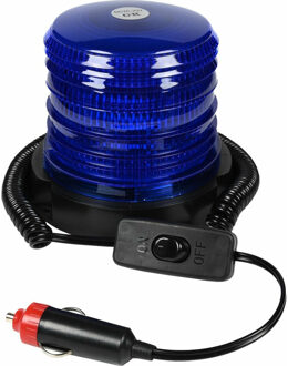 Benson Zwaailamp - blauw - LED - 12V aansluiting - zwaailicht / zwaailichten