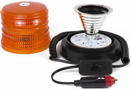 Benson Zwaailamp/waarschuwingslicht - oranje - LED - 12V