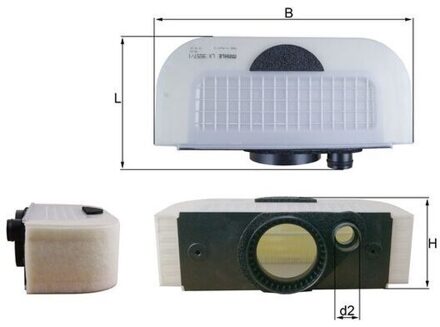 Bentley Luchtfilter LX35571