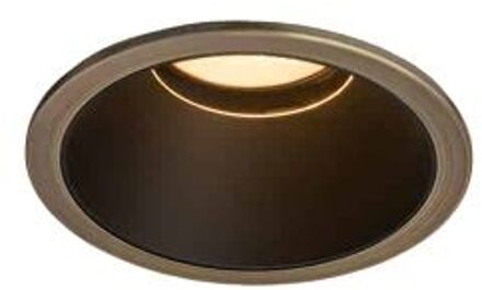 Bentli Mini Adjust Inbouwspot - Donker messing - 2700K