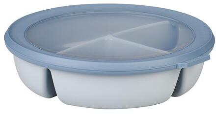 bento bowl cirqula 250+250+500 ml - nordic blue Blauw