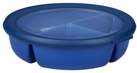 bento bowl cirqula 250+250+500 ml - vivid blue Blauw