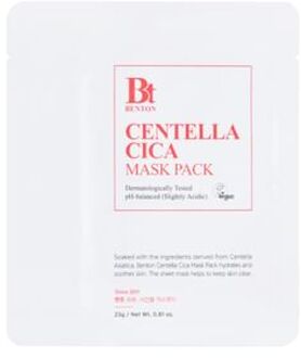 Benton Centella Cica Mask Pack Bundle Set 2024 Version - 23g x 5 sheets