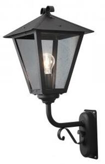 Benu Up 434-750 Buitenlamp (wand) Spaarlamp, LED E27 100 W Zwart