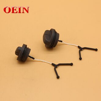 Benzine Stookolie Tank Fillter Cap Fit Voor Husqvarna 61 66 272 268 42 266 Fit Jonsered 600 Serie Van vanaf 1985 Kettingzaag Onderdelen