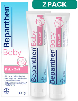 Bepanthen Luierzalf tube - 2 x 100 gram (2 Pack) - Billenzalf