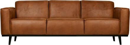 BePureHome Statement 3-zitsbank - Eco-leder - Cognac Bruin