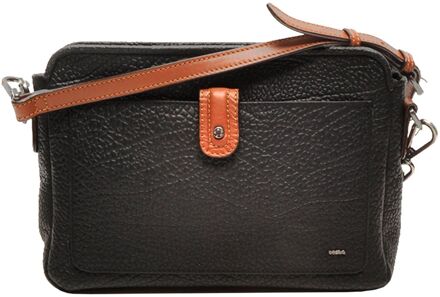 Berba Chamonix Crossbody M black damestas Zwart - H 19 x B 28 x D 8 cm