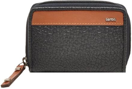 Berba Chamonix Wallet black dames portemonnee Zwart
