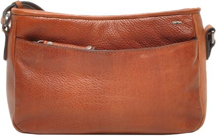 Berba Lucca Crossbody brandy damestas Cognac - H 15 x B 28 x D 4 cm