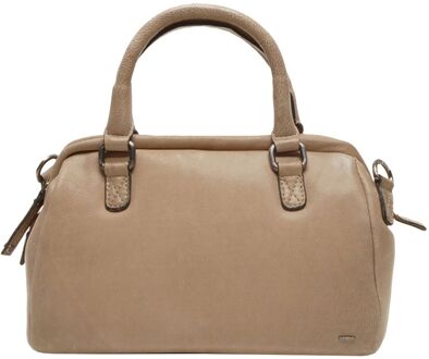 Berba Lucca Doctor's Bag dust handtas dames Grijs - H 18 x B 28 x D 14 cm