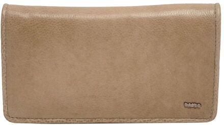 Berba Lucca overslag portemonnee M dust Taupe
