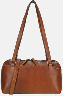 Berba Lucca schoudertas brandy Cognac
