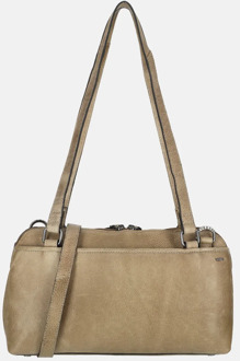 Berba Lucca schoudertas dust Taupe