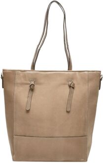 Berba Lucca Shopper dust damestas Grijs - H 37 x B 35 x D 12 cm