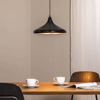 Berceste 207-S hanglamp Ø35cm zwart/goud zwart, goud