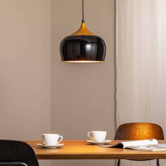 Berceste 212-S hanglamp Ø30cm zwart/goud zwart, goud
