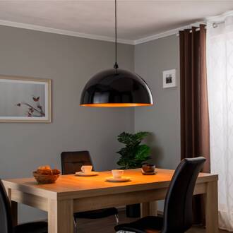 Berceste 237-S hanglamp Ø60cm zwart/goud zwart, goud