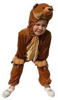 Berenpakje kind pluche Bruin - Kastanje