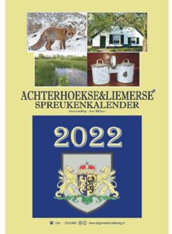 Berg Van De, Uitgeverij Achterhoekse & Liemerse spreukenkalender 2022