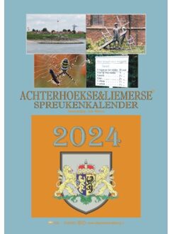 Berg Van De, Uitgeverij Achterhoekse & Liemerse Spreukenkalender 2024 - Arie Ribbers