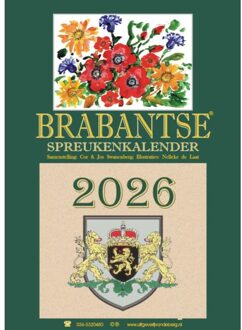Berg Van De, Uitgeverij Brabantse Spreukenkalender / 2026 - Cor Swanenberg