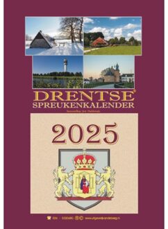 Berg Van De, Uitgeverij Drentse Spreukenkalender 2025 - Jent Hadderingh