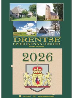 Berg Van De, Uitgeverij Drentse Spreukenkalender / 2026 - Jent Hadderingh