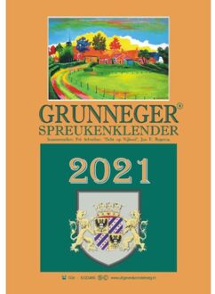 Berg Van De, Uitgeverij Grunneger spreukenklender 2021