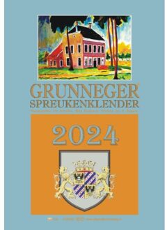 Berg Van De, Uitgeverij Grunneger Spreukenklender 2024 - Fré Schreiber