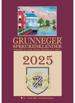 Berg Van De, Uitgeverij Grunneger Spreukenklender 2025 - Fré Schreiber