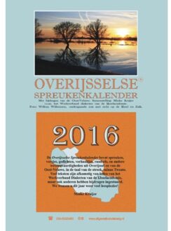 Berg Van De, Uitgeverij Overijsselse spreukenkalender / 2016