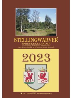 Berg Van De, Uitgeverij Stellingwarver Spreukekelender / 2023 - Stellingwarver Schrieversronte