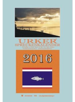 Berg Van De, Uitgeverij Urker spreukenkalender / 2016