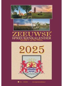 Berg Van De, Uitgeverij Zeeuwse Spreukenkalender 2025 - Rinus Willemsen