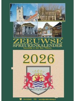 Berg Van De, Uitgeverij Zeeuwse Spreukenkalender / 2026 - Rinus Willemsen