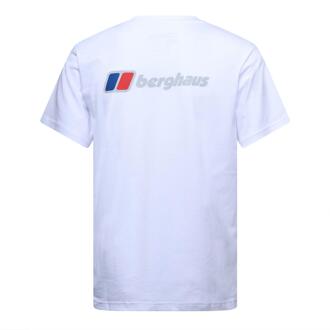 Berghaus Heren T-shirt met rugprint (Wit) - XL