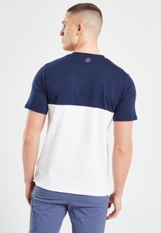 Berghaus Heren Triple Drop Color Block T-shirt - maat Wit