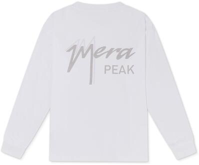 Berghaus Volwassen Unisex Mera Peak T-shirt met lange mouwen (Wit) - maat S