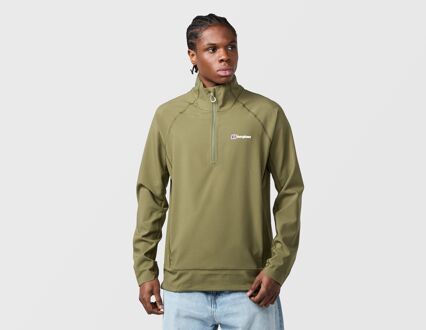 Berghaus Wavertree 1/2 Zip Sweatshirt, groen