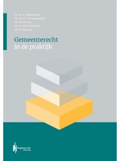 Berghauser Pont Publishing Gemeenterecht In De Praktijk - Frank Diepenmaat
