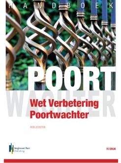 Berghauser Pont Publishing Handboek Wet Verbetering Poortwachter